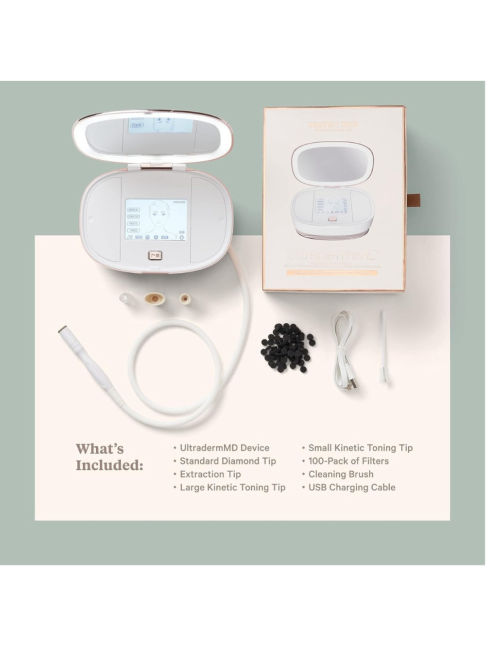 UltraDermMD Microdermabrasion Machine 3-in-1 Skincare System - Picture 4 of 6
